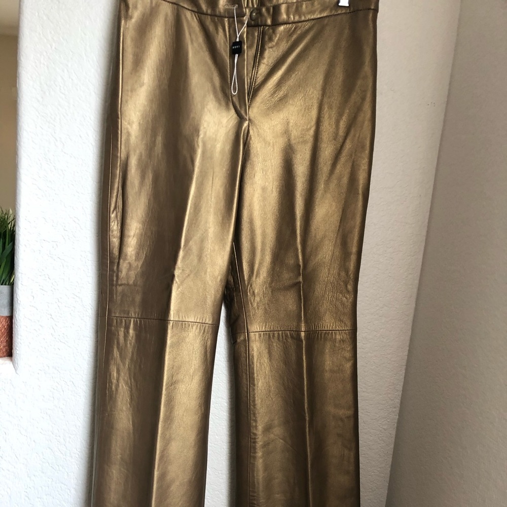 Michael Kors 100% leather pants